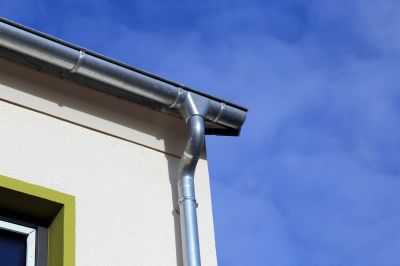 Gutter Cover System on a Commercial Building